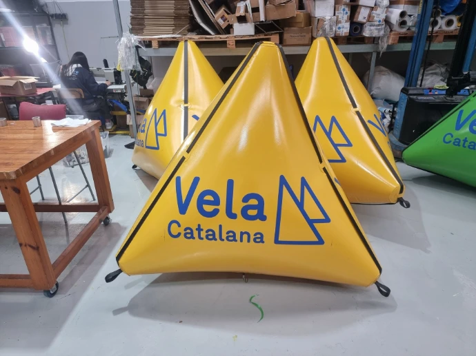 Custom inflatable buoys for events and brand activation by Oxygen Group