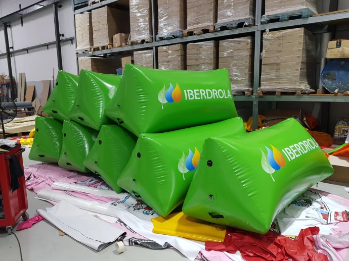 Custom inflatable buoys for events and brand activation by Oxygen Group