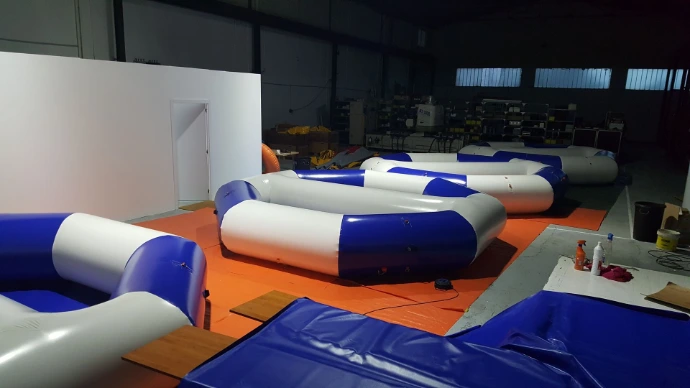Custom inflatable plataforms for events and brand activation by Oxygen Group