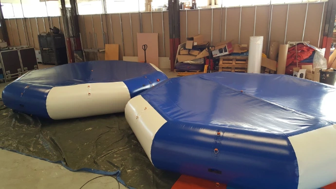 Custom inflatable plataforms for events and brand activation by Oxygen Group