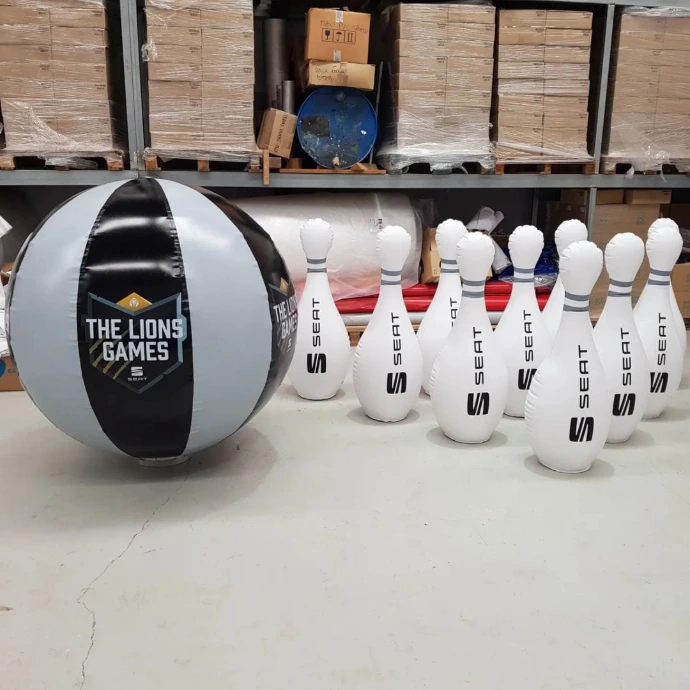 Custom inflatables for brand activation in events and brand activation by Oxygen Group