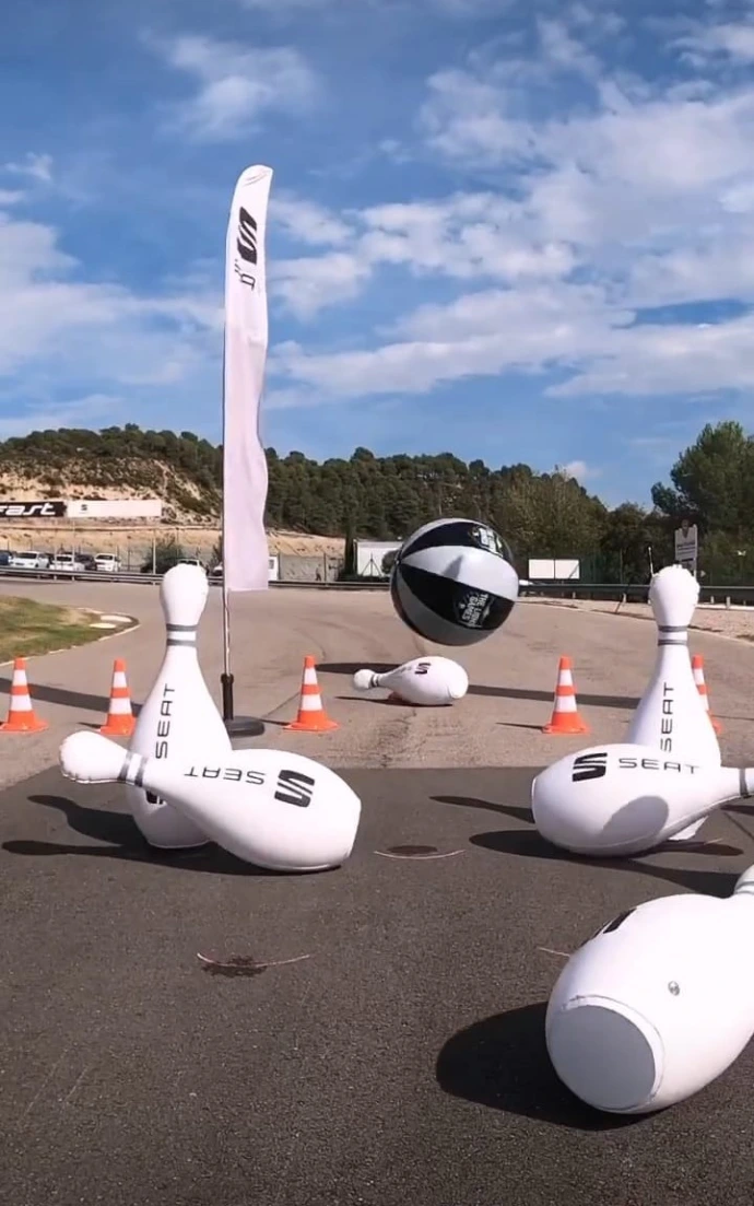 Custom inflatables for brand activation in events and brand activation by Oxygen Group