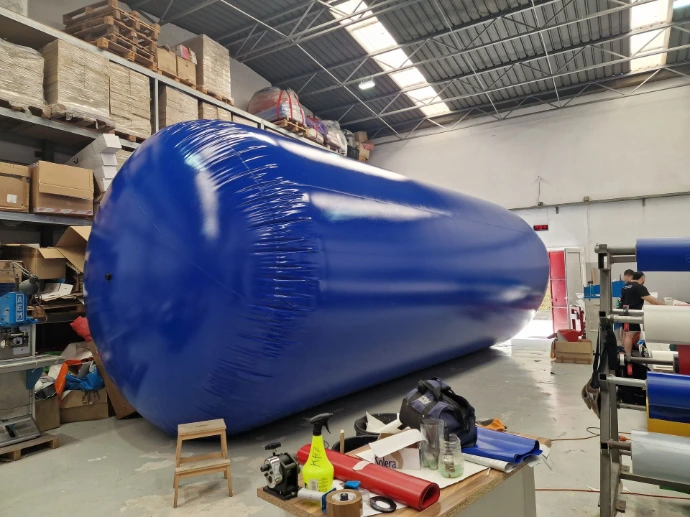 Custom inflatables for industrial use by Oxygen Group