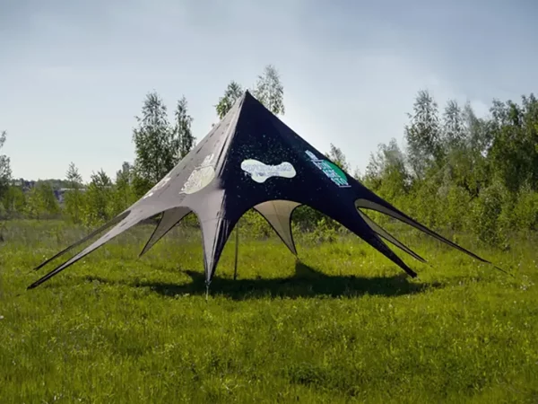 Custom star tents for events and brand activation by Oxygen Group
