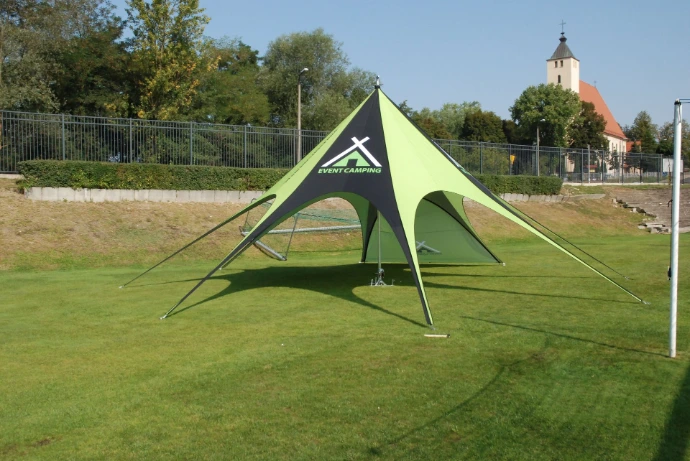 Custom star tents for events and brand activation by Oxygen Group