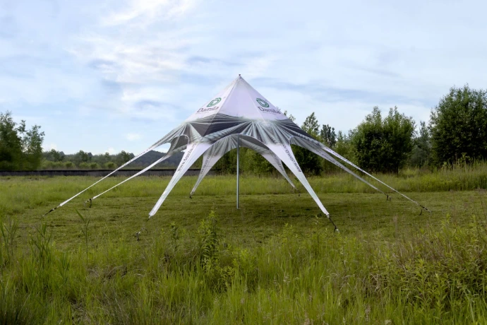 Custom star tents for events and brand activation by Oxygen Group