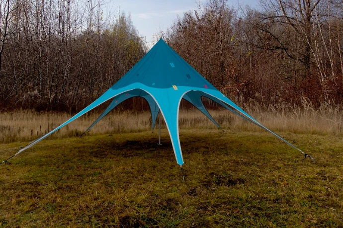 Custom star tents for events and brand activation by Oxygen Group