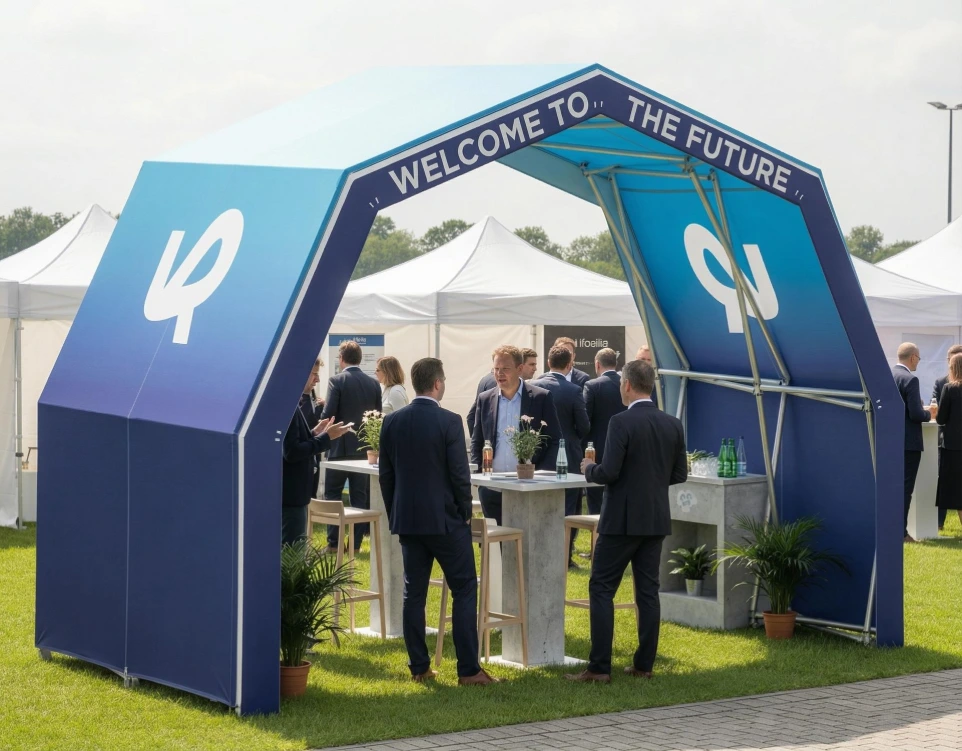 Custom tents for events and brand activation by Oxygen Group