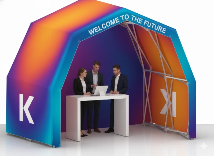 Custom tents for events and brand activation by Oxygen Group