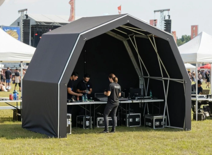 Custom tents for events and brand activation by Oxygen Group