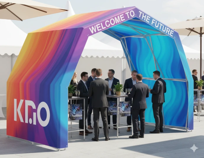 Custom tents for events and brand activation by Oxygen Group