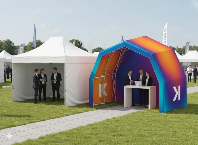 Custom tents for events and brand activation by Oxygen Group