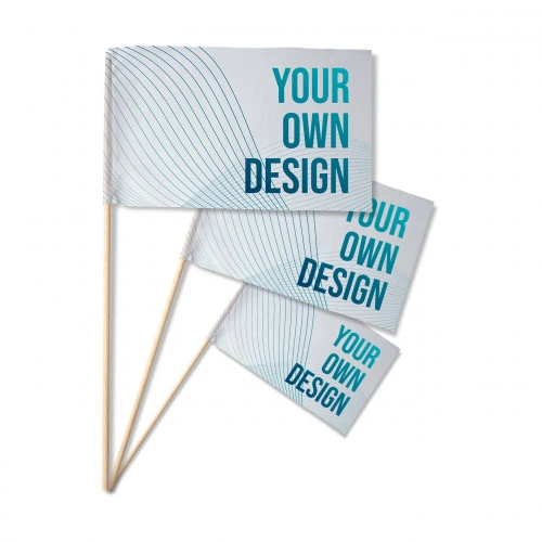 Custom flags for events and demonstrations by Oxygen Group