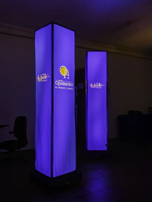 Custom totem for events and promotions by Oxygen Group