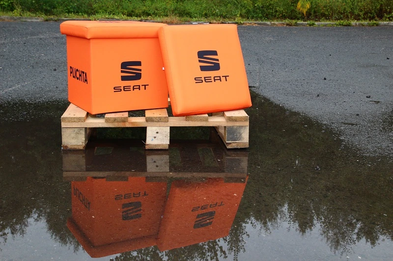 Custom Advertising cubes for events and promotions by Oxygen Group