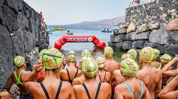 Custom inflatable water arch for events and brand activation by Oxygen Group