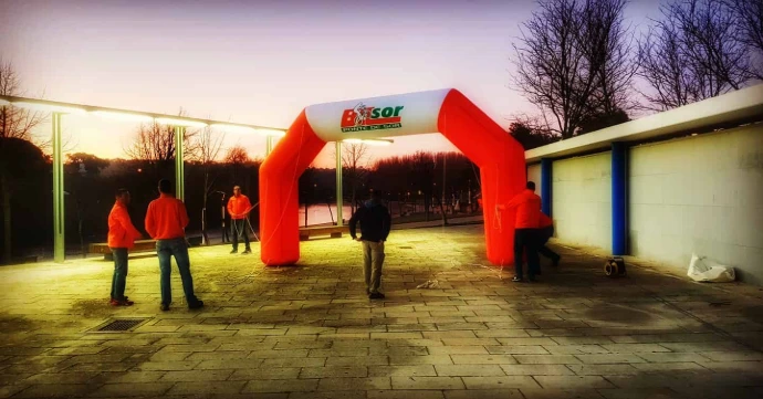 Custom inflatable event arches for events and brand activation by Oxygen Group