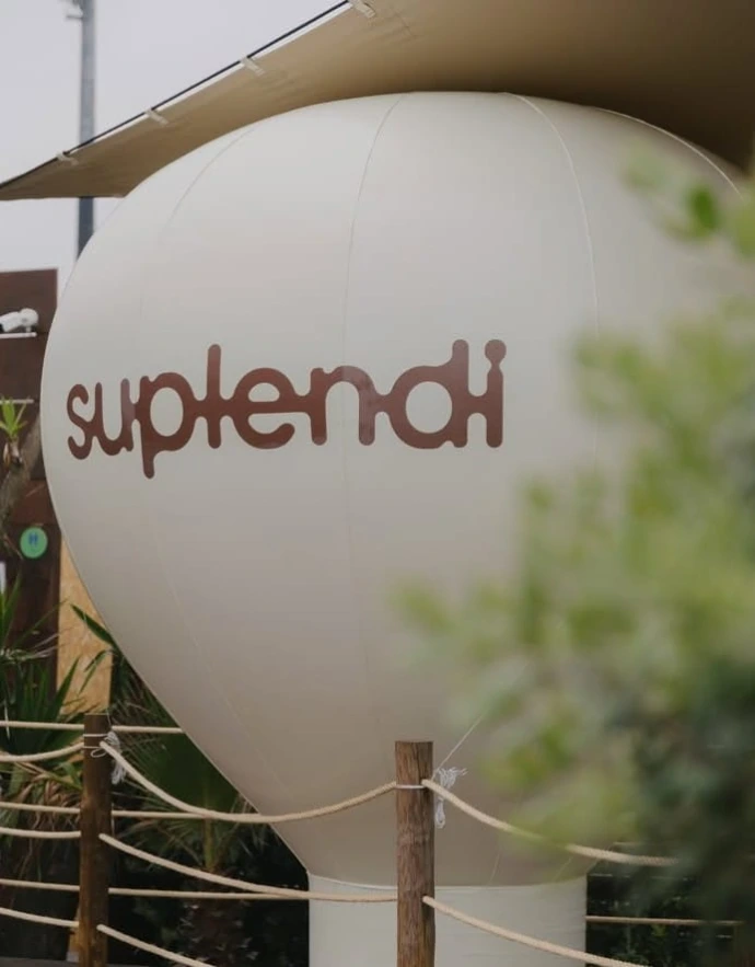 Custom inflatable globes for events and brand activation by Oxygen Group