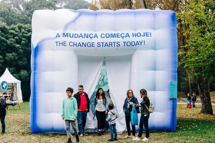 Custom inflatables for events and brand activation by Oxygen Group