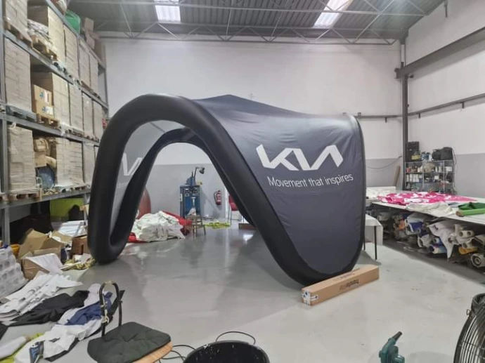 Custom inflatable tents for events and brand activation by Oxygen Group