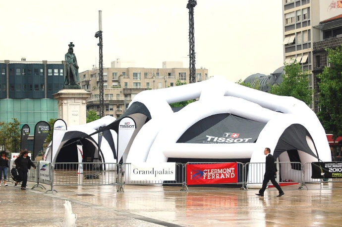 Custom inflatable tents for events and brand activation by Oxygen Group