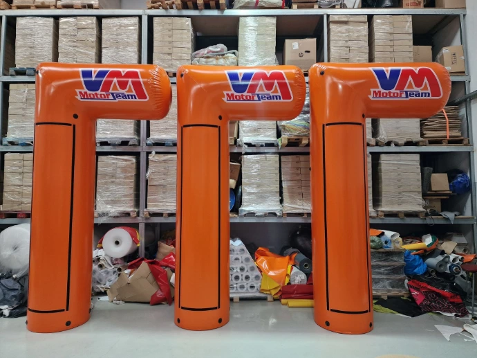 Custom inflatable totens for events and brand activation by Oxygen Group