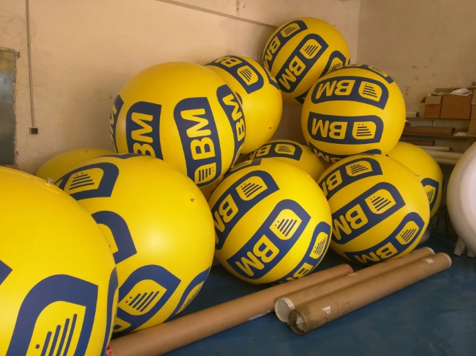 Custom inflatable balls for events and brand activation by Oxygen Group