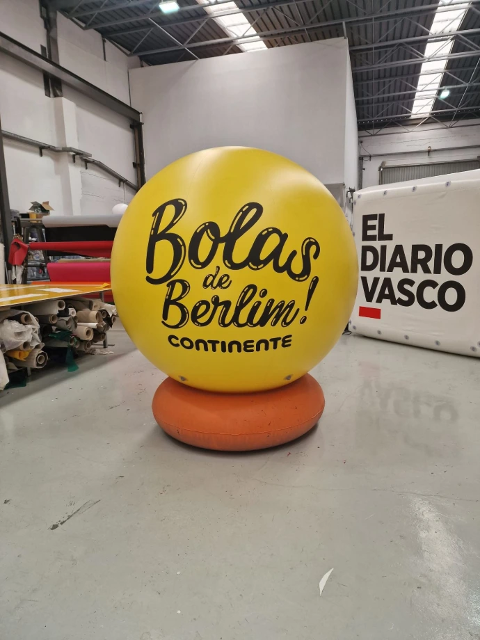 Custom inflatable spheres for events and brand activation by Oxygen Group