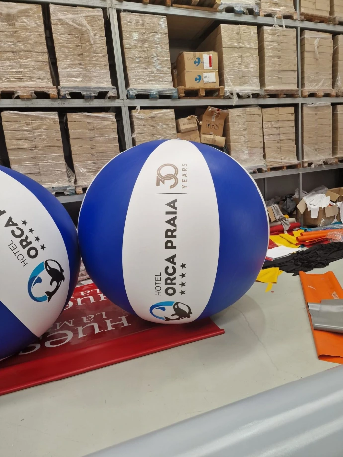 Custom inflatable spheres for events and brand activation by Oxygen Group