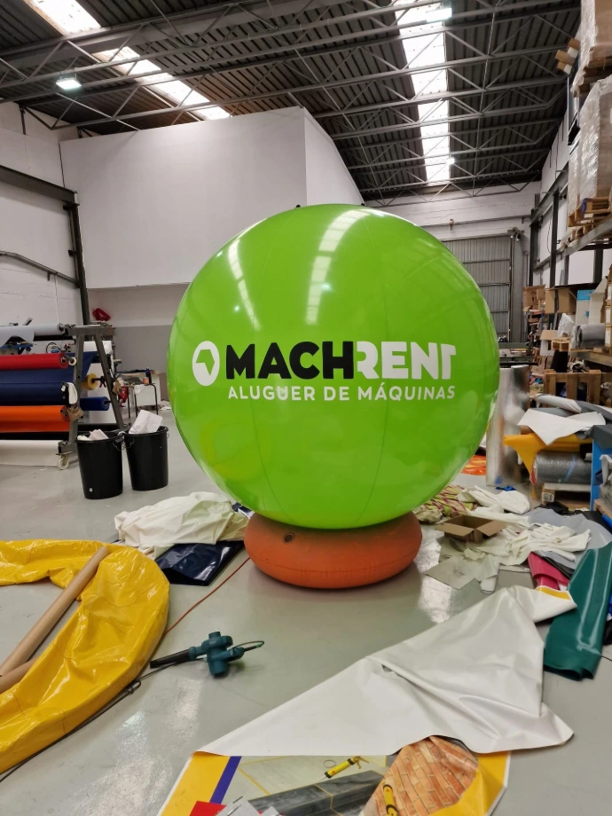 Custom inflatable balls for events and brand activation by Oxygen Group