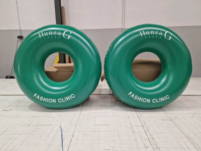 Custom inflatable lake floats for events and brand activation by Oxygen Group