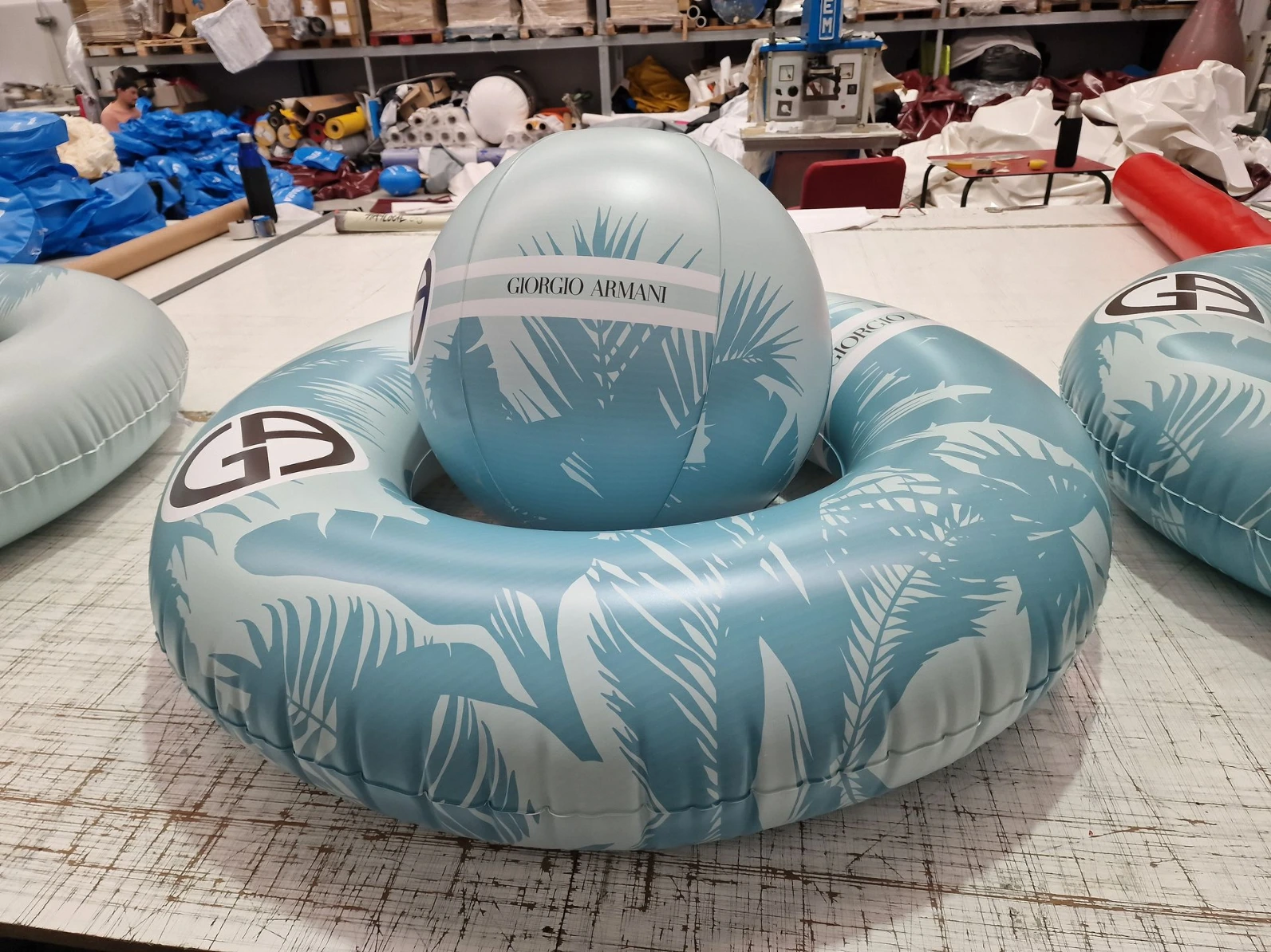 Custom inflatable river floats for events and brand activation by Oxygen Group
